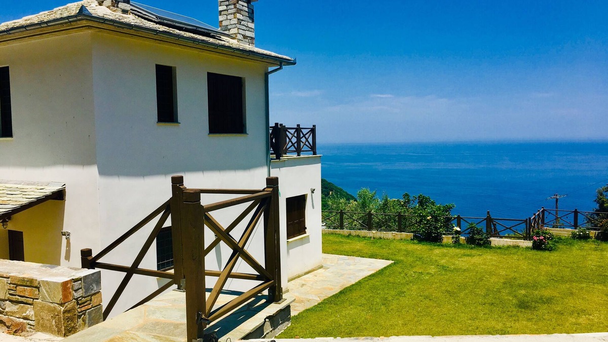 Tsagarada Villa | Luxury Villa - dramatic sea view