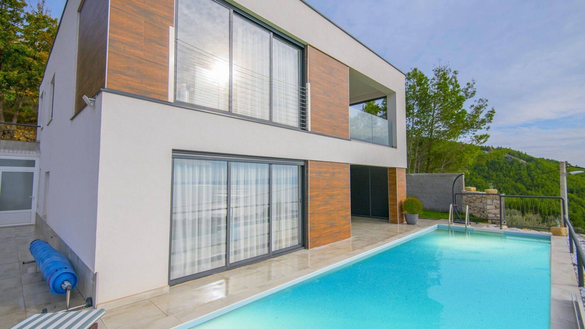 Podstrana Villa | Luxury Villa Endless Blue with Pool