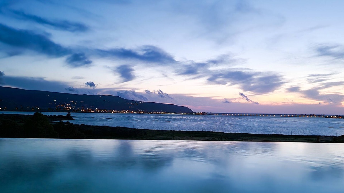 Spanokhorion Villa | Luxury Villa Flamingo by Lefkada, with an amazing view of Lefkada town&island