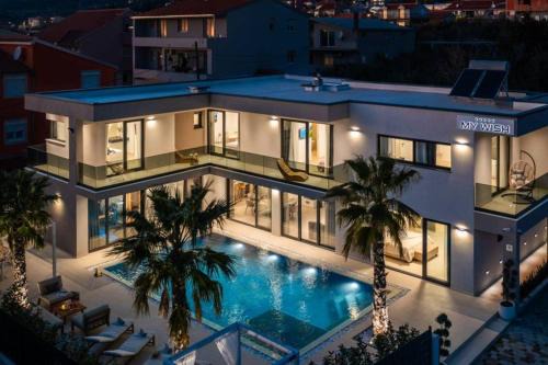 Kastel Stari Villa | Luxury Villa My Wish with Pool