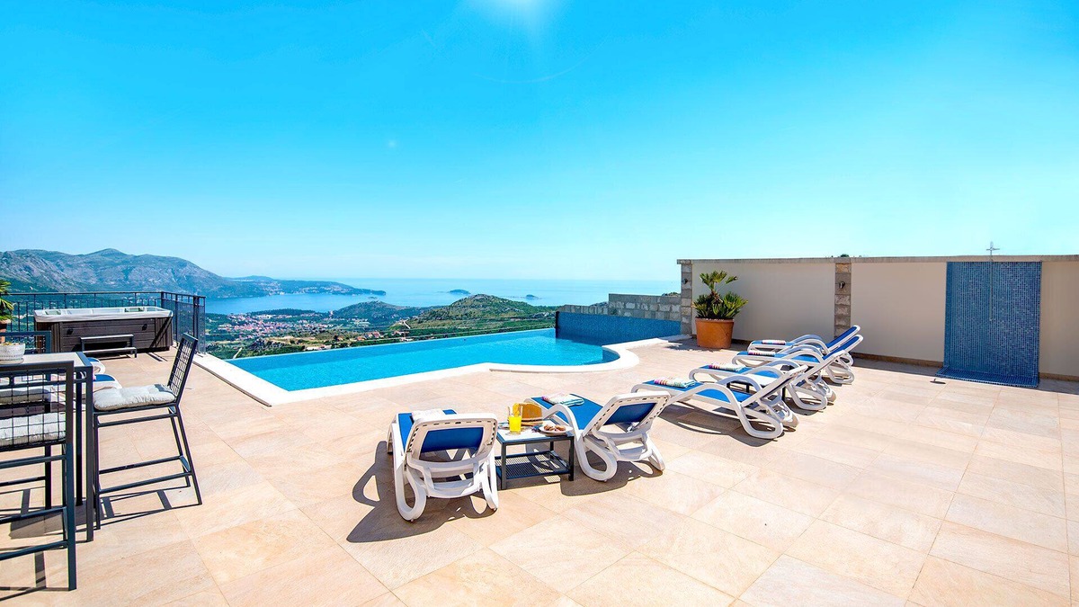 Zavala Villa | Luxury Villa Olive with heated infinity pool and Jacuzzi - near Dubrovnik