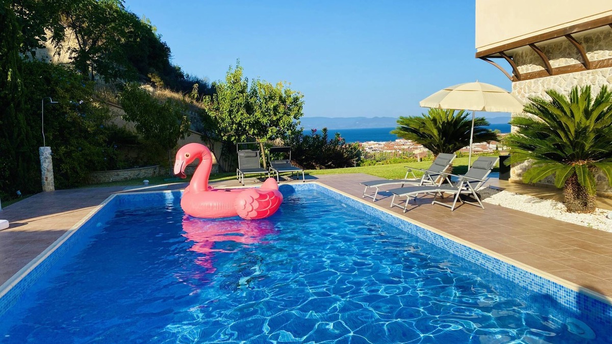 Pefkochori Villa | Luxury Villa Pefkochori with fantastic sea view