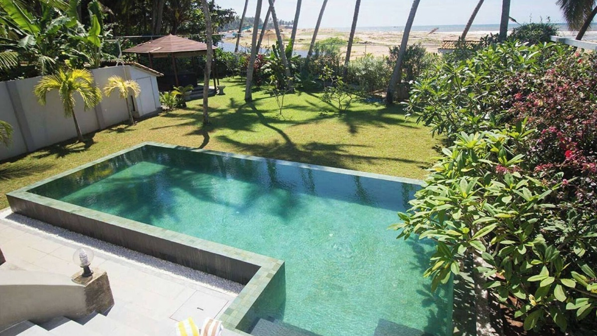 Gintota Villa | Luxury villa sur la plage vue spectaculaire sur l ocean piscine prive jacuzzi