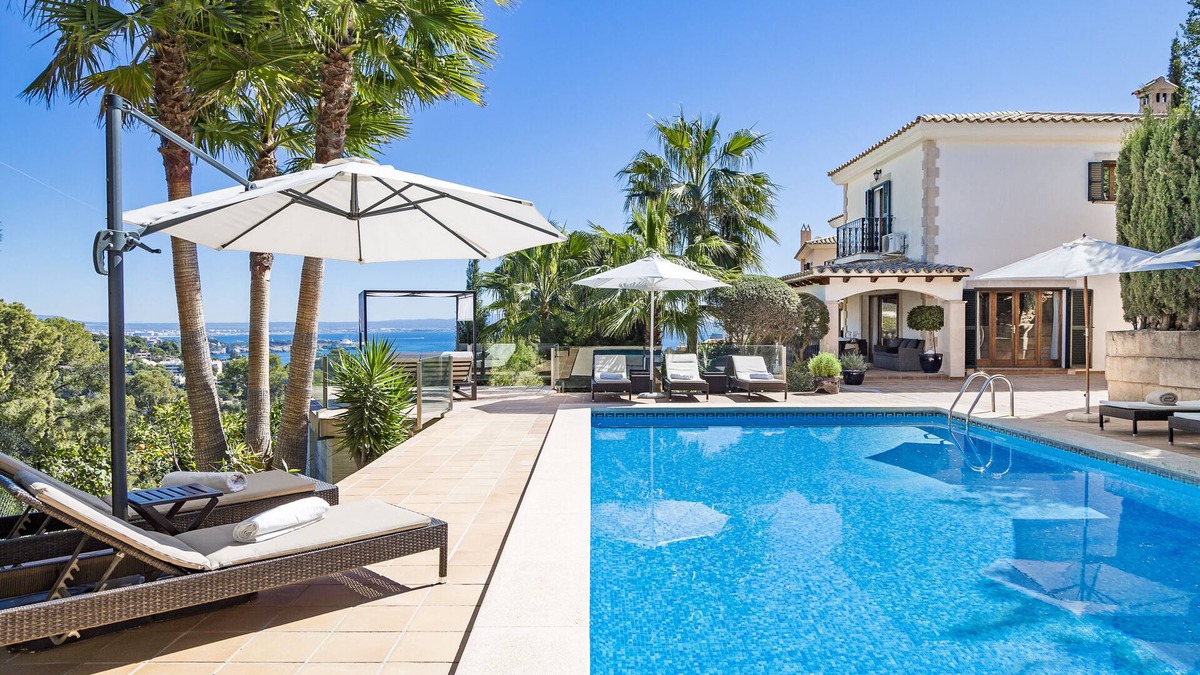 Portals Nous Villa | Luxury villa with fantastic sea views for the highest demands near Palma