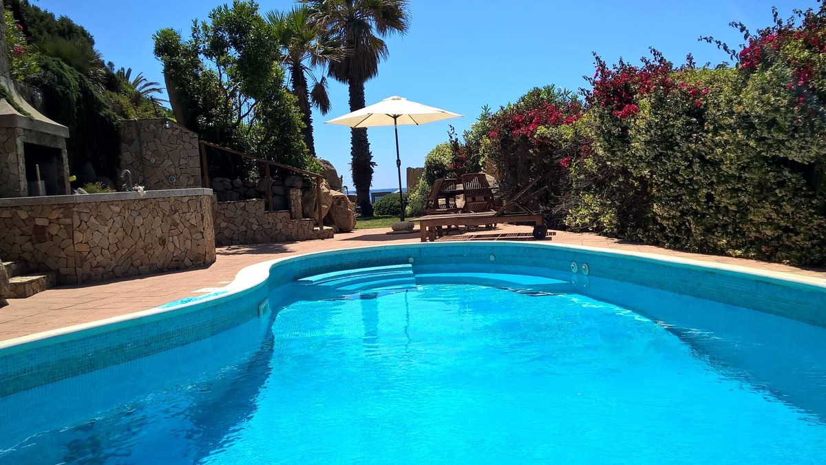 San Stefano House | Luxury villa with private pool on the beach of Cala Caterina