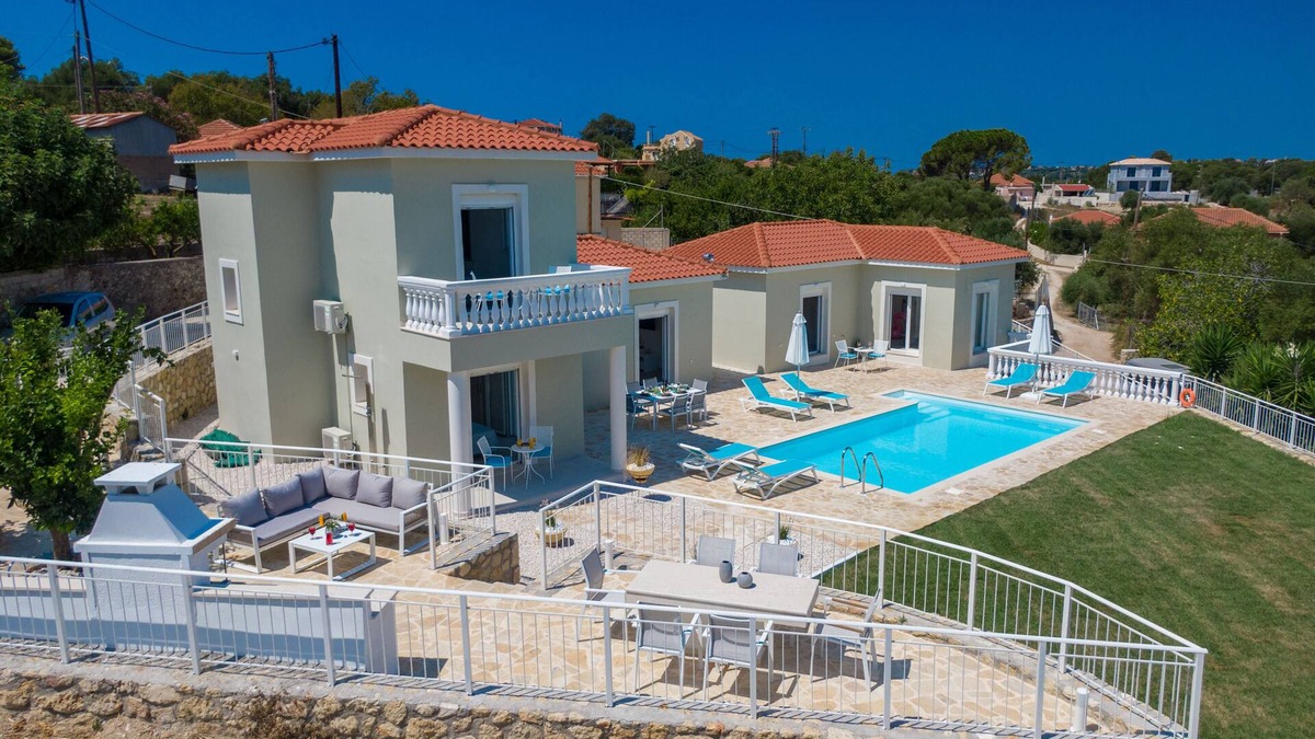 Leivathos Villa | Luxury Villa with private pool in tranquil setting