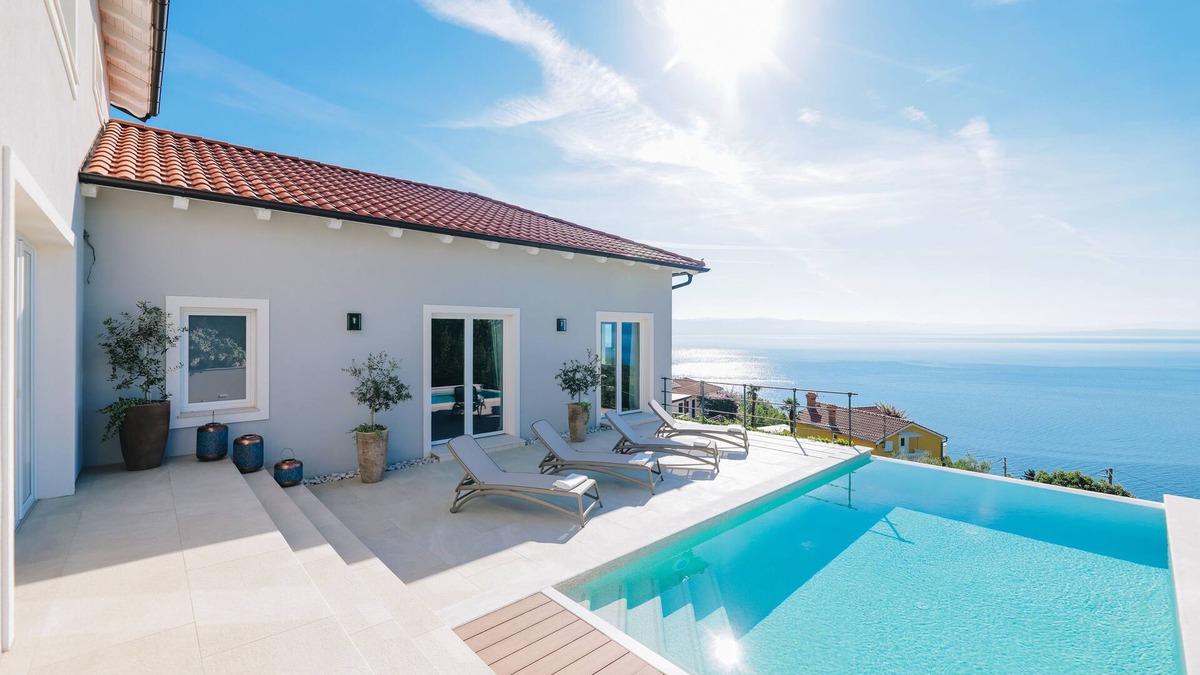 Medveja Villa | Luxury Villa with private pool and sea view