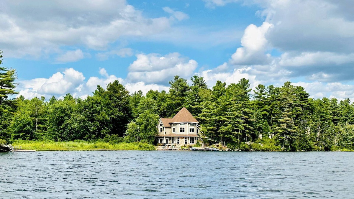 Redwood House | Luxury Waterfront Lake Home in the Thousand Islands Area