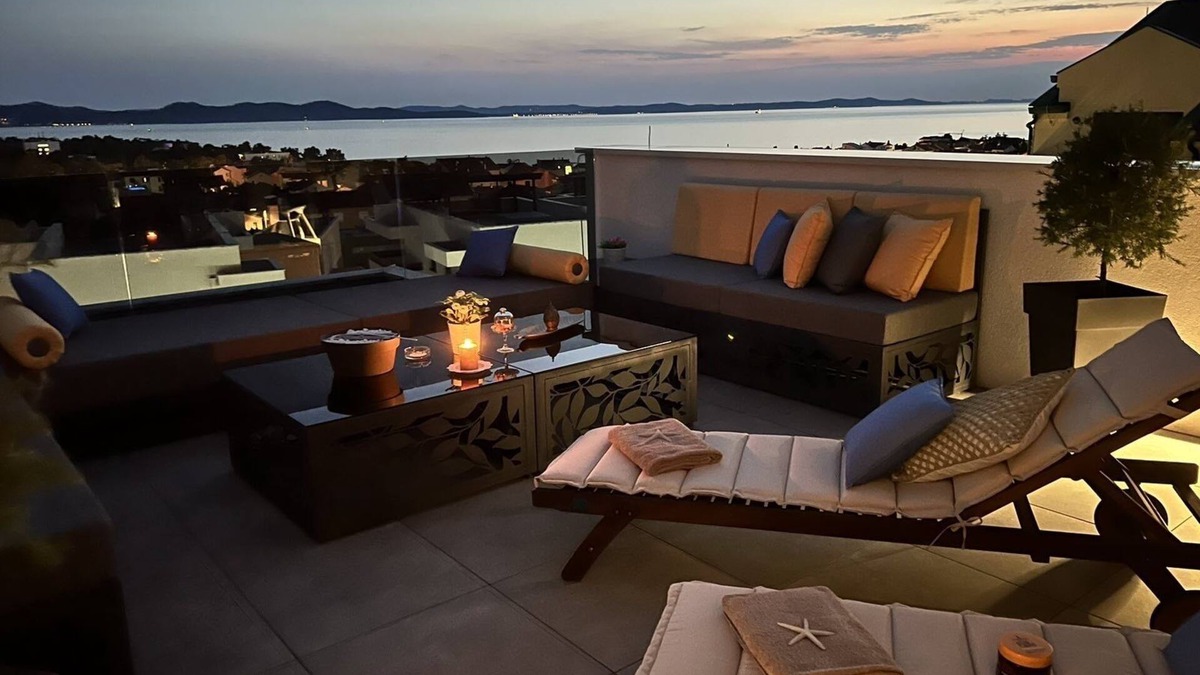 Zadar Apartment | LUXURY WELLNESS PENTHOUSE KADENA WITH DREAM SEE VIEW
