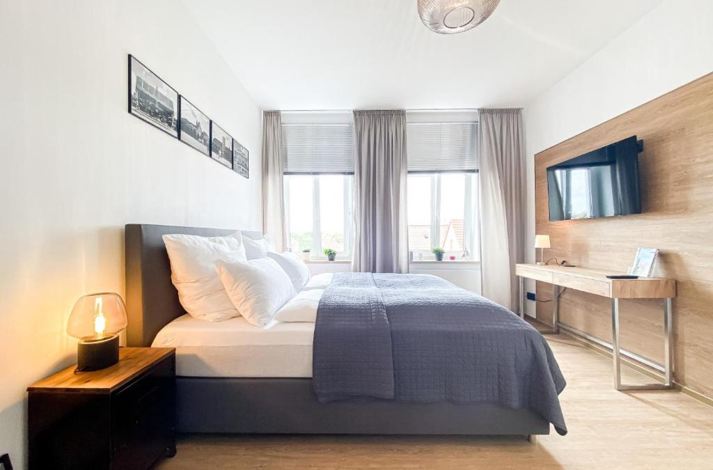 Eutritzsch Apartment | Luxus-Apartment in Leipzig mit Privat-Parkplatz