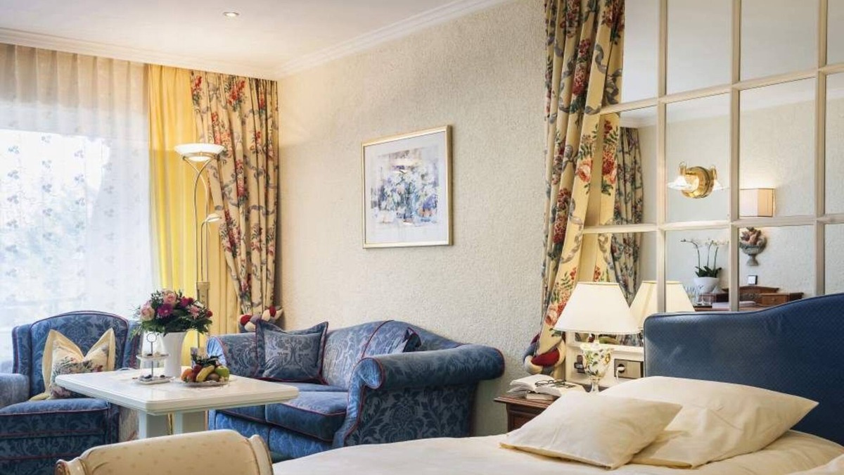 Badenweiler Apartment | Luxus Doppelzimmer mit Balkon