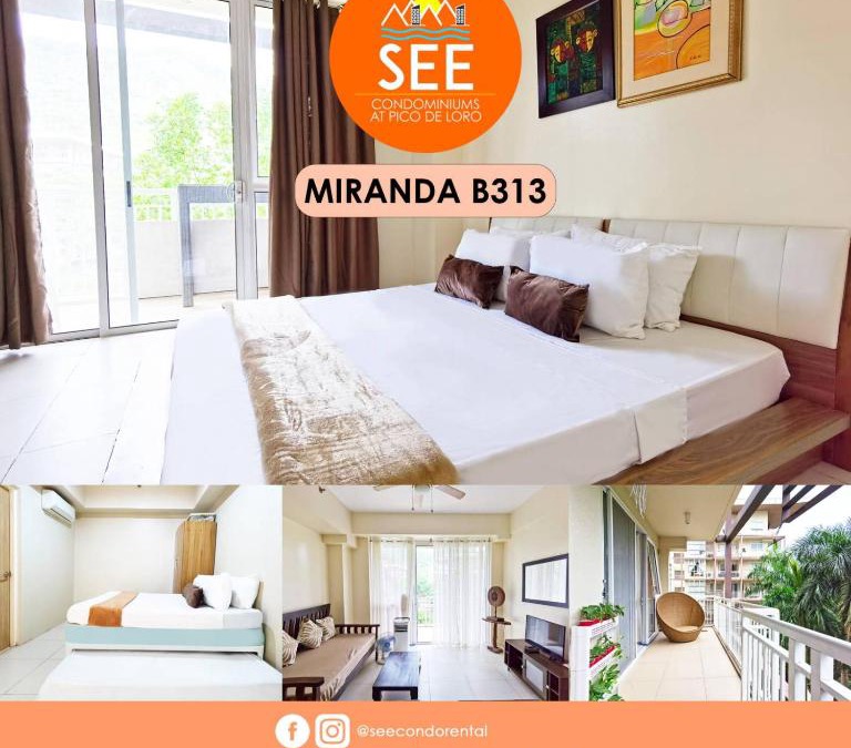 Nasugbu Apartment | M-313B Pico de Loro by SEE Condominiums