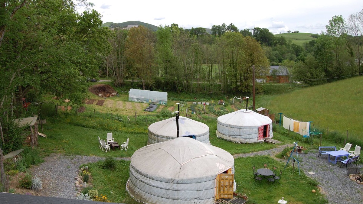 Lanne-en-Baretous House | Maïté Yurt-1 to 6 people-Yurt Camp