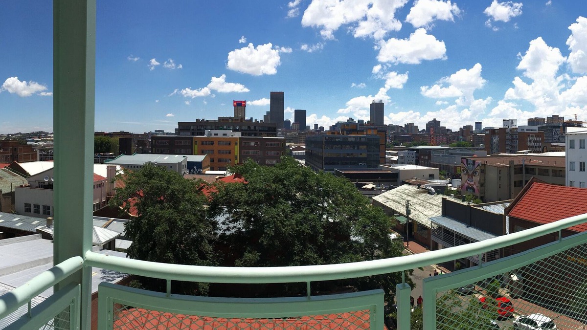 Downtown Johannesburg Apartment | Maboneng Two bedroom apartment with City View