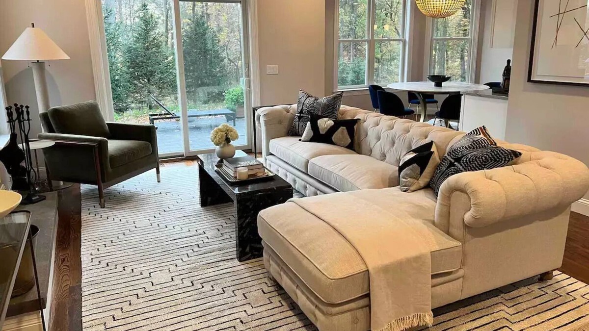 Crompond House | Magazine ready Westchester with acres of privacy