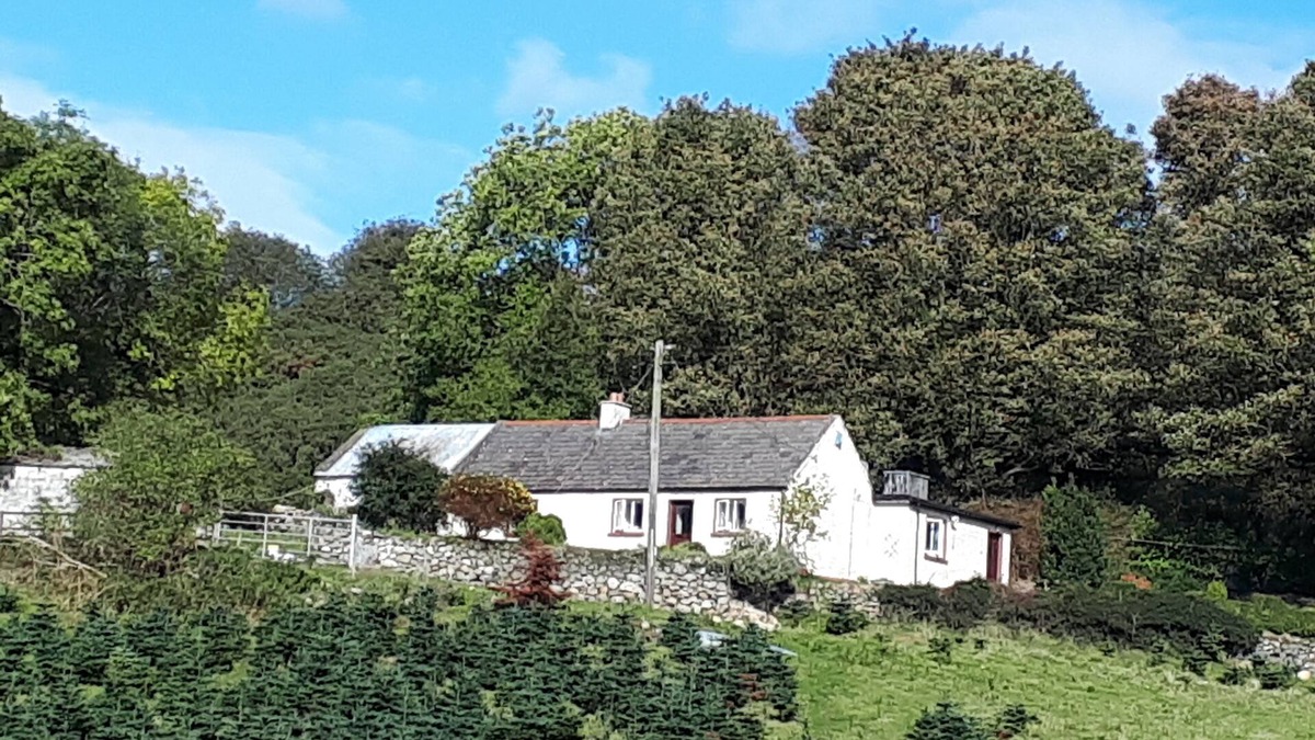 Dundalk Cottage | Maggie's Cottage is located on the side of a mountain, overlooking Dundalk Bay.