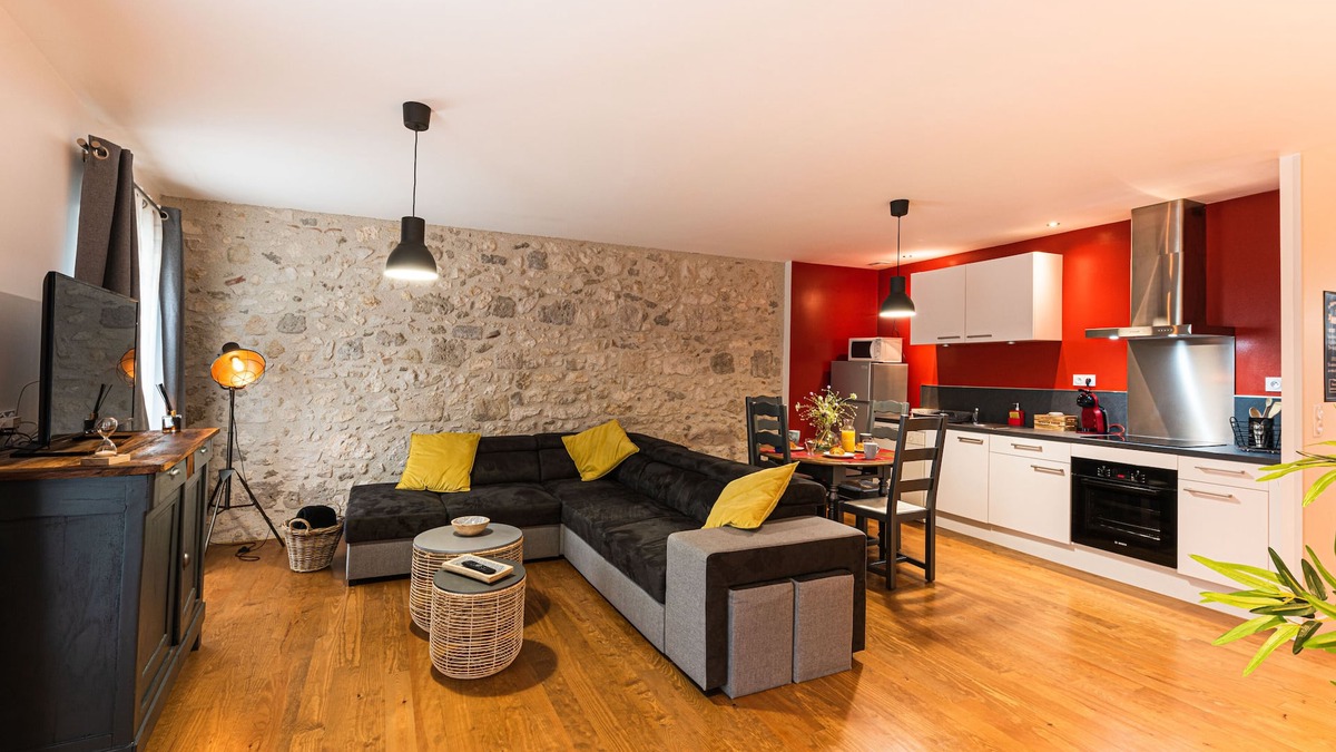 Nerac Apartment | Magnificent apartment facing the Château Henri IV