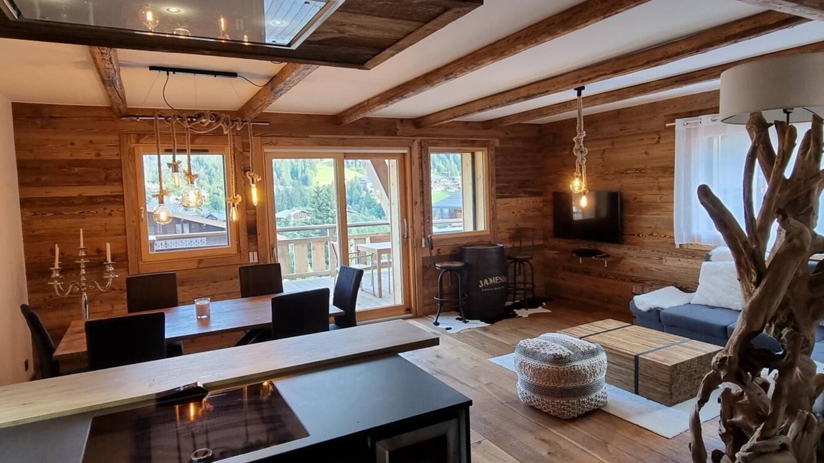 Les Gets Apartment | Magnificent apartment with view of the slopes