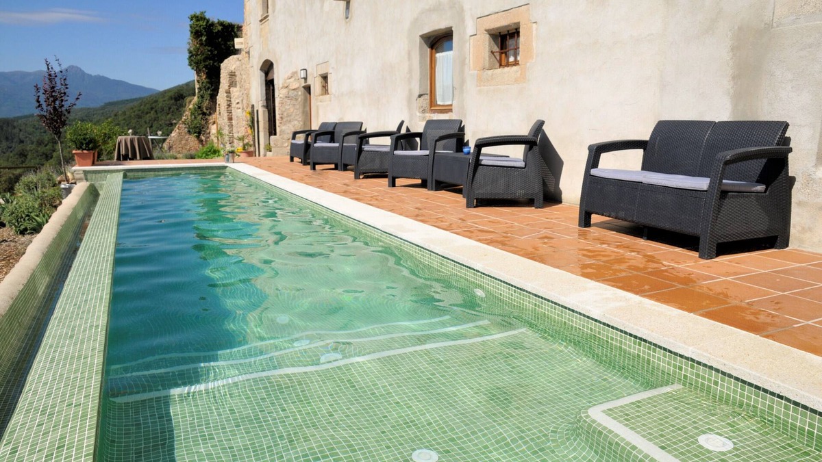 Santa Coloma de Farners Other | Magnificent castle on a mountain with private pool and scenic nature