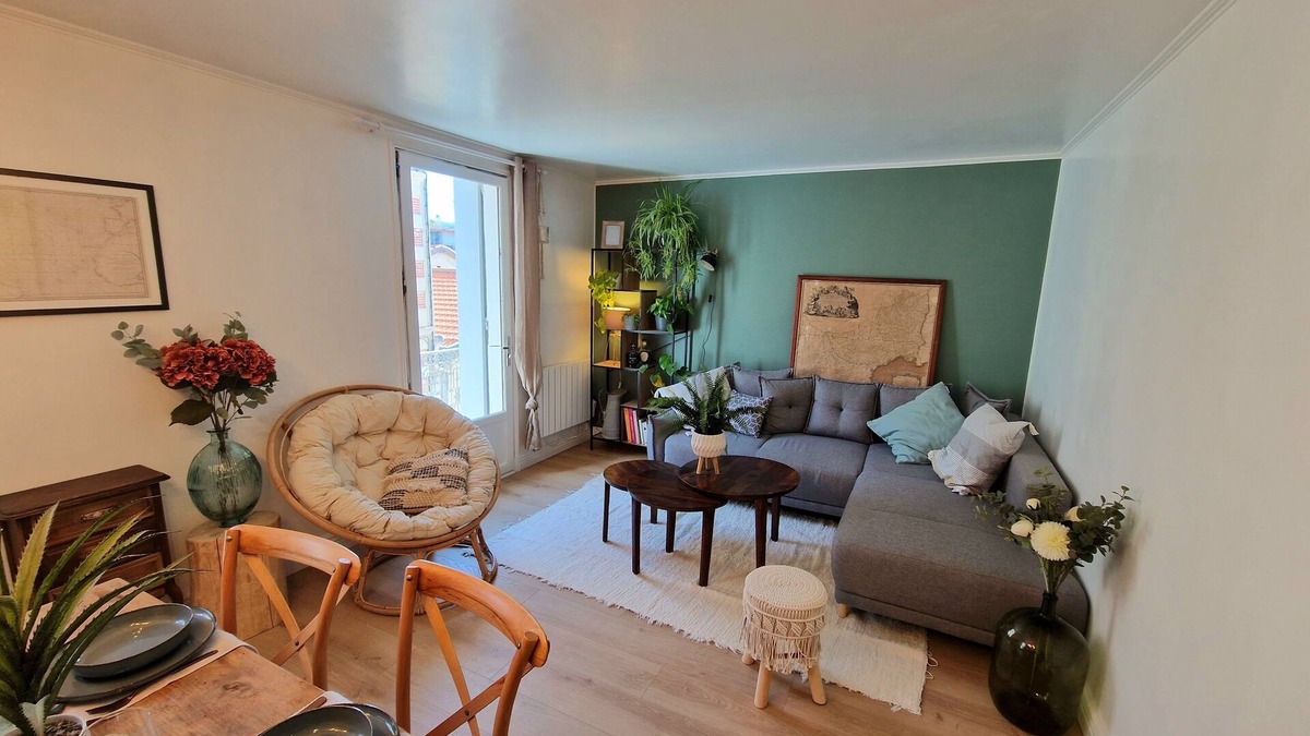 Lemasson Apartment | Magnificent, cosy T3 with all comforts and close to the center