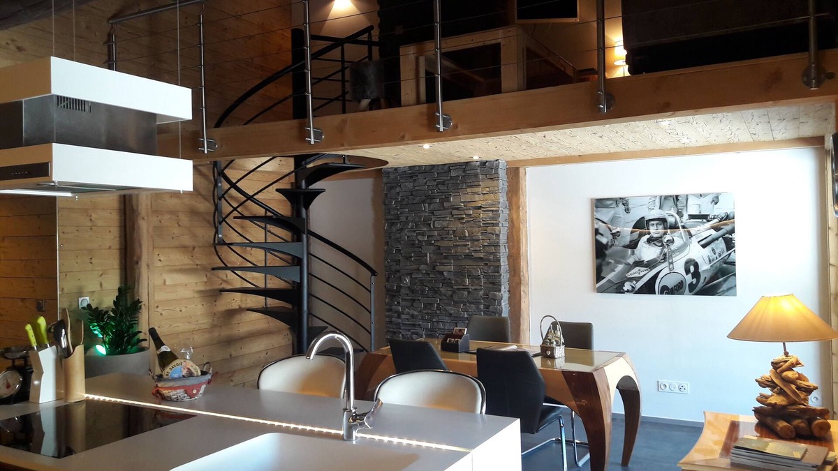 Saint-Jean-de-Sixt Apartment | Magnificent T3 Duplex apartment in a chalet dating from 1813