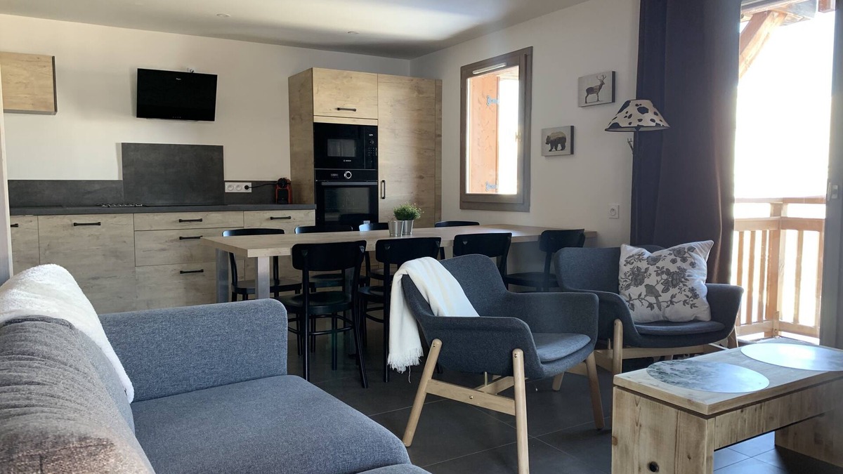 Bellentre Apartment | Magnificent renovated flat in La Plagne-Les Coches
