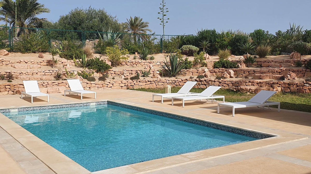 Djerba Midun Villa | Magnificent villa with swimming pool, quiet location, close to the beach and tourist activities