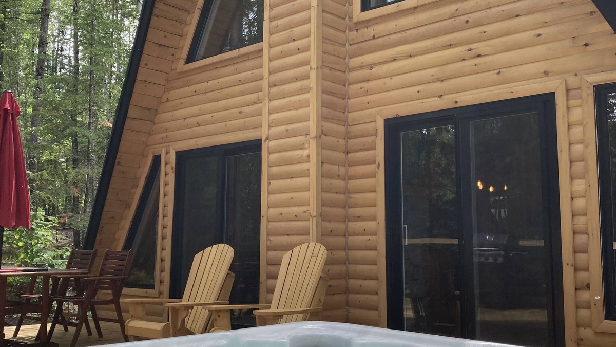 Mauricie Cabin | Magnifique Chalet A-frame au Bord de la Riviere St-maurice