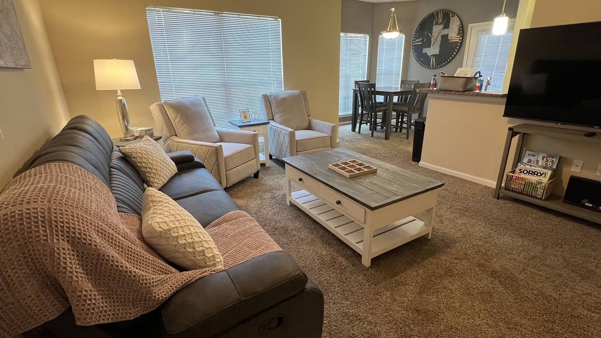 Tupelo Apartment | Magnolia Bliss: 2BD/2BA w/Gym, Pool, BBQ Grill