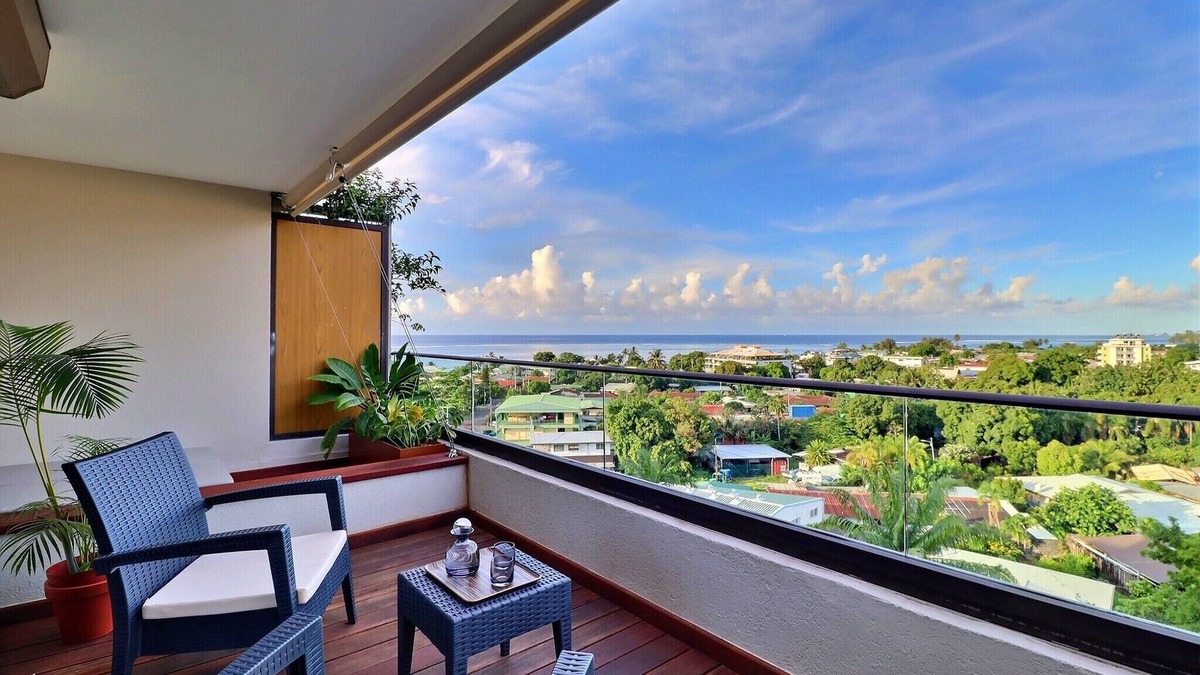 Papeete Apartment | Mahana Suite – Sea & Mountain View