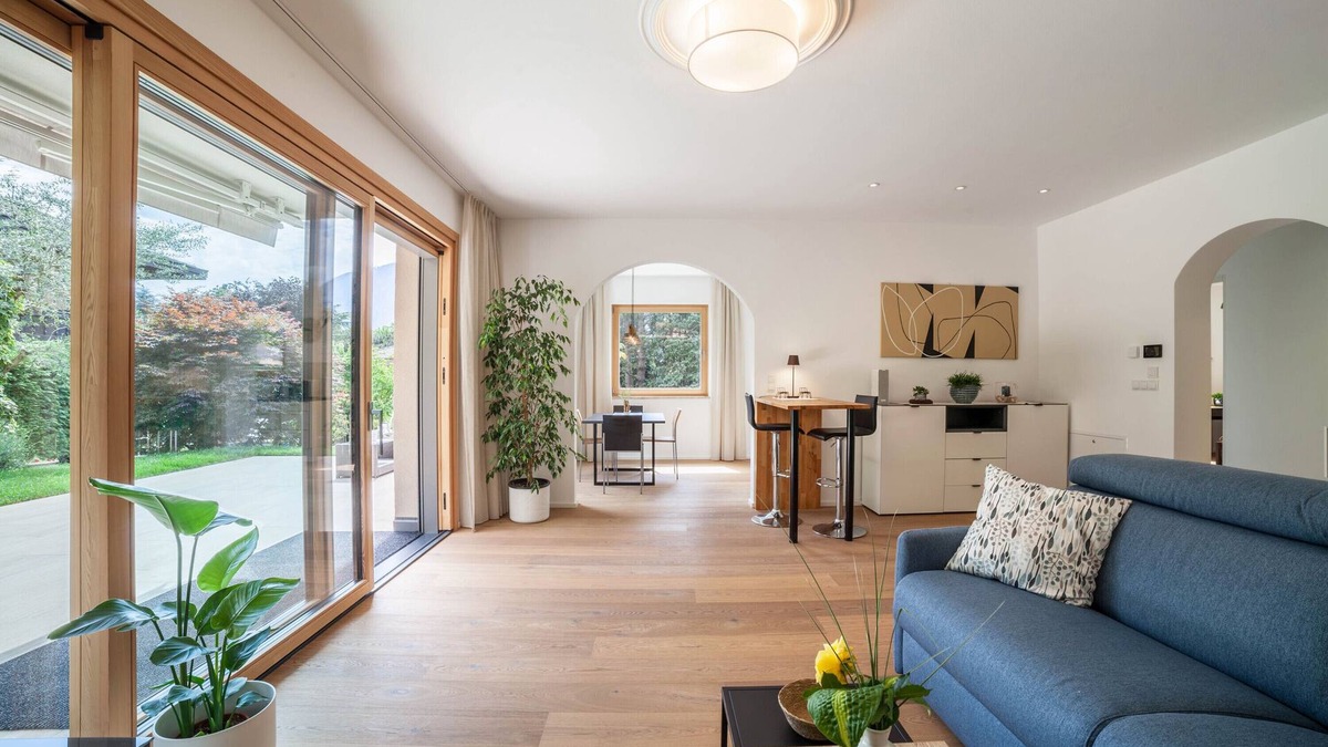 Merano Apartment | 'maia garden – apartment & private garden' with Mountain View, Private Terrace and Wi-Fi