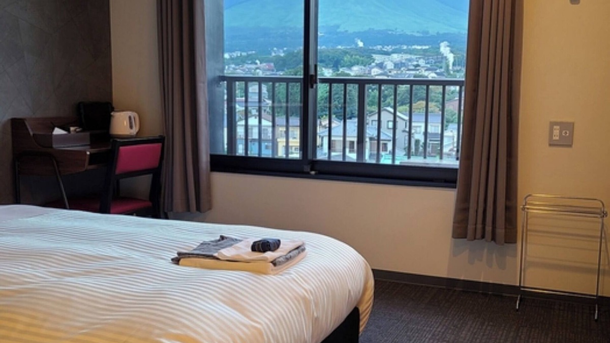 Kannawa Onsen Hotel | Main guest room Mountain side Tsurumidake sid/Beppu Ōita