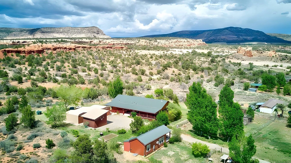 Cortez House | Main House with Private Gate to Canyons of the Ancients Near Mesa Verde NP