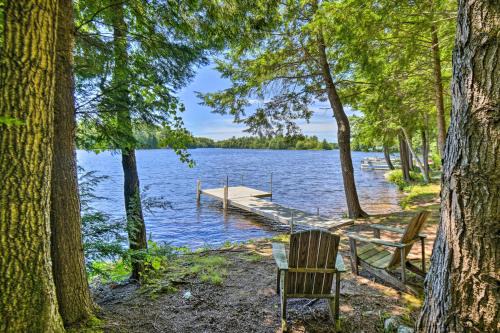 Lake Arrowhead House | Maine Fall Foliage Lakefront Home in Limerick!