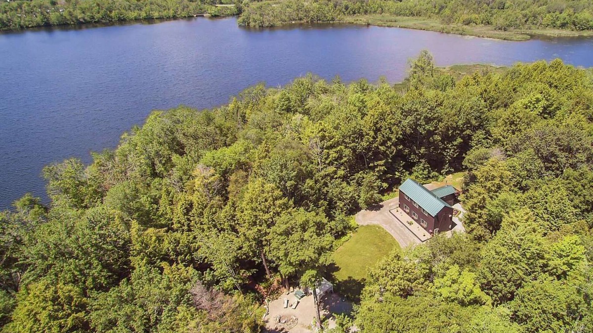 Newport House | Maine Lakefront 9 Acre Island Getaway -Vehicle Accessible -Rent an Island !