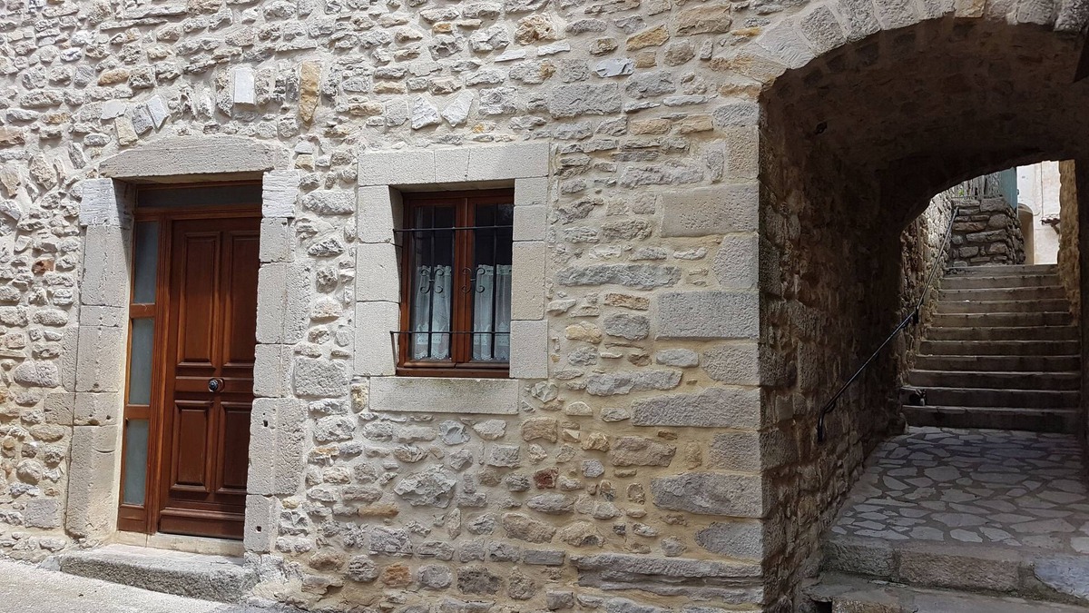 Saint-Sauveur-de-Cruzieres House | Maison Ancienne de Village, Avec Solarium