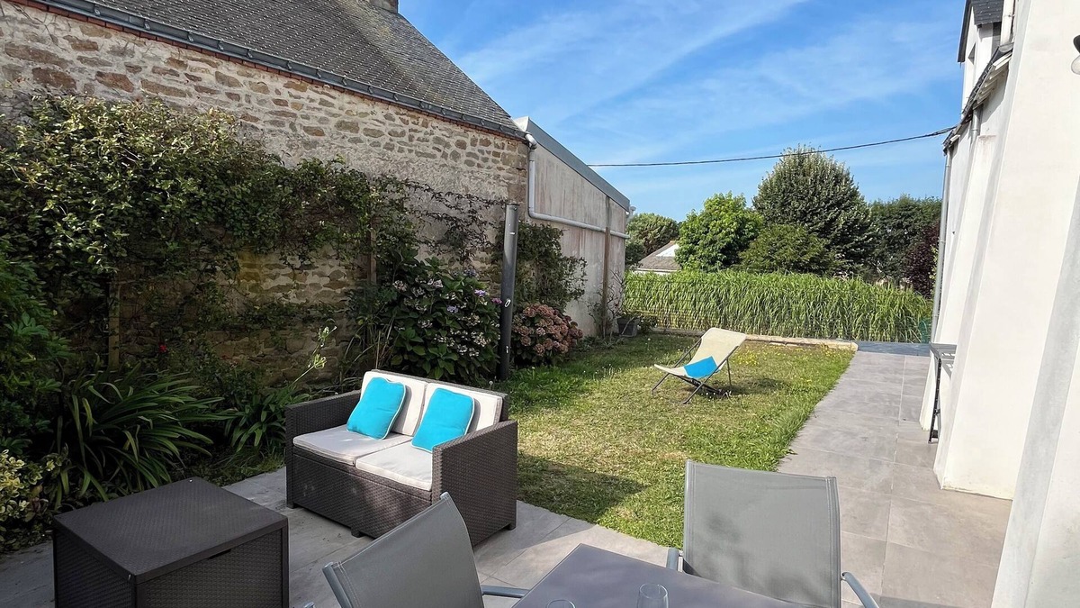 Larmor-Baden House | Maison à 25 mètres de la plage
