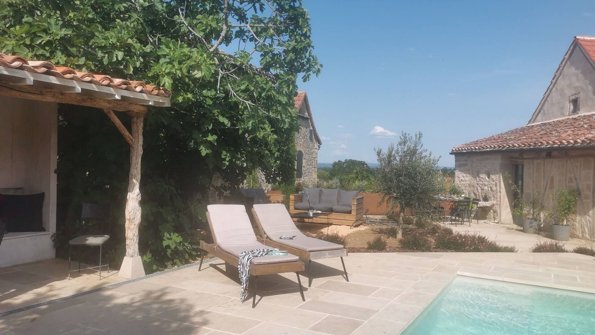 Puylagarde House | Maison A Colombages Dans LE Quercy