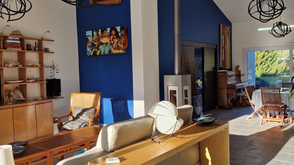 Pornic House | Maison Agréable,lumineuse, Plain Pied Avec Grandes Terrasses, Piscine Chauffée