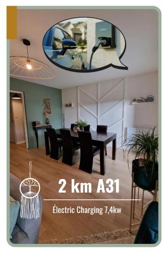 Rolampont Apartment | Maison avec Borne de recharge N1
