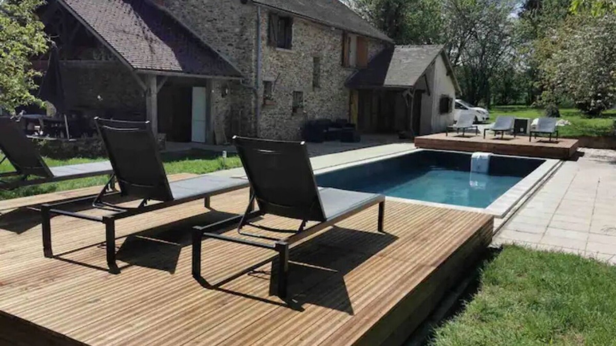 La Chapelle-Moutils House | Maison Avec Sauna Hamman ET Piscine Fêtes Interdit-