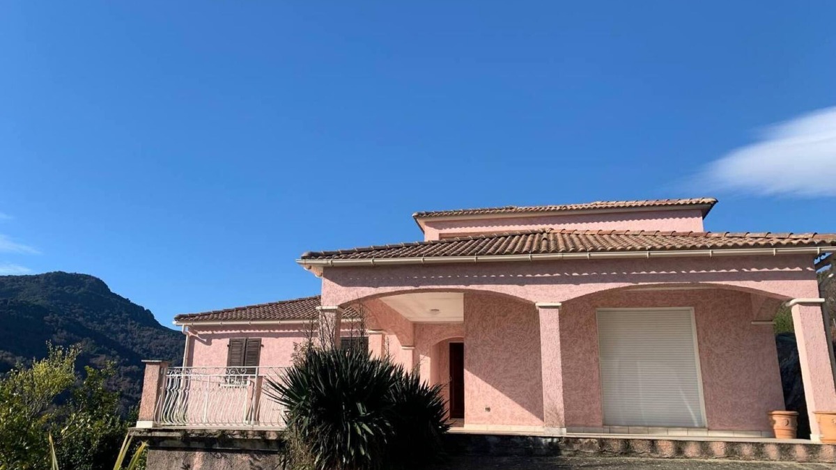 Pietra-di-Verde House | Maison Avec Grande Terrasse, VUE Magnifique Mer, Montagne, Chambre Parentale