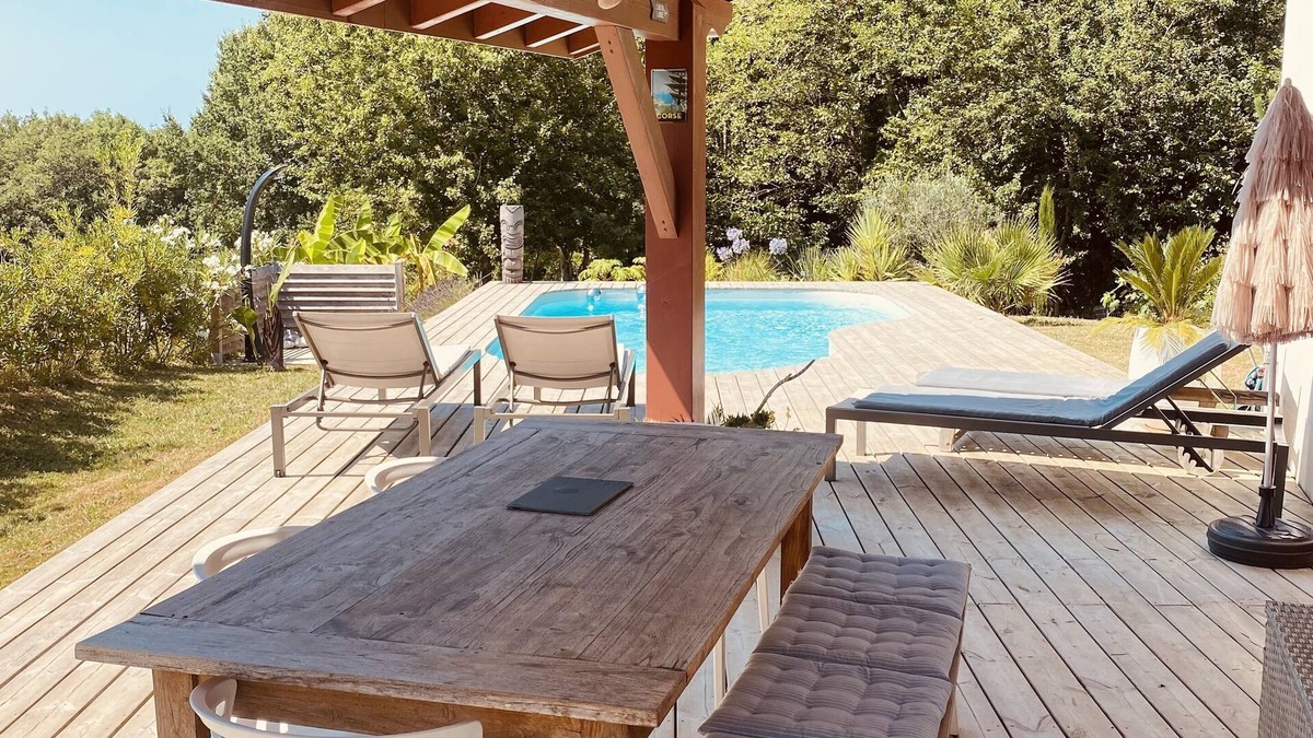 Ahetze House | Maison Avec Piscine au Calme Proche des Plages
