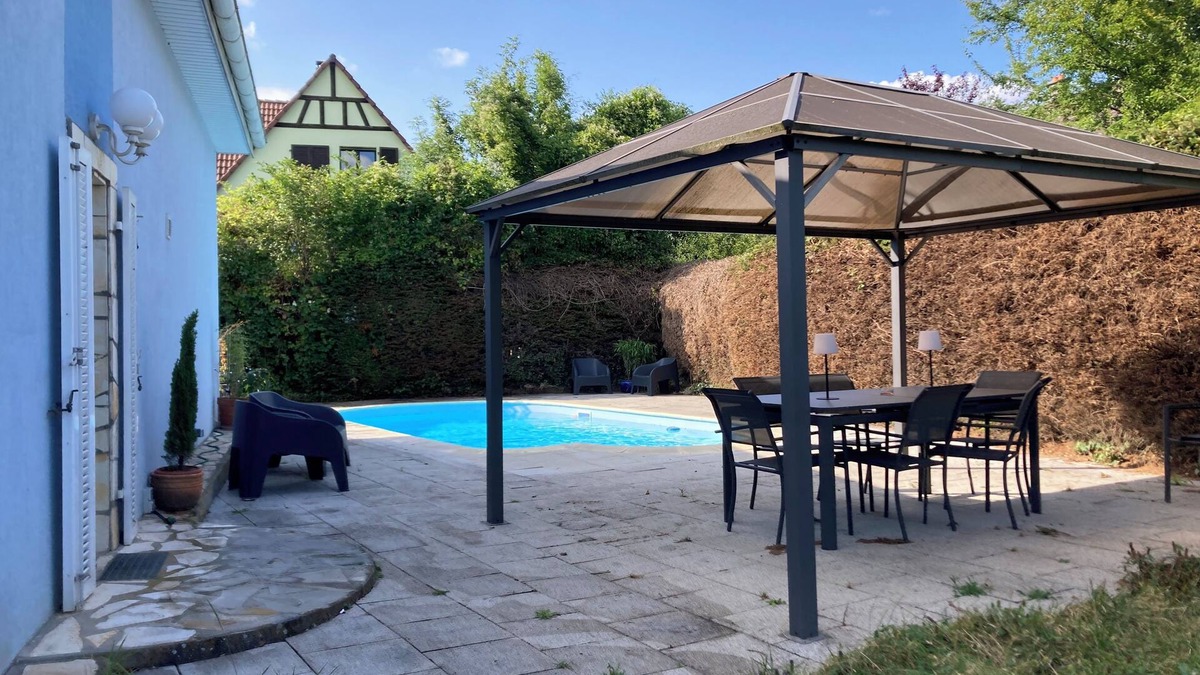 Schlierbach House | Maison Avec Piscine au Calme Entre Mulhouse et Bâle