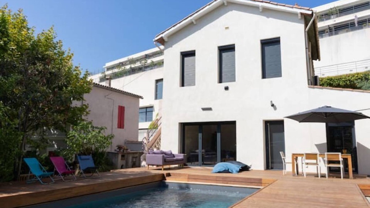 Les Chutes Lavie House | Maison Charmante Avec Piscine Dans Marseille
