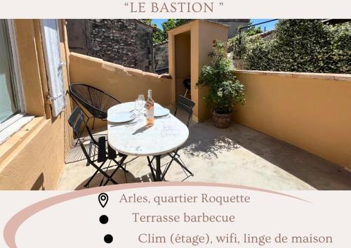 Arles City Centre Apartment | Maison Cosy avec rooftop et BBQ - Roquette