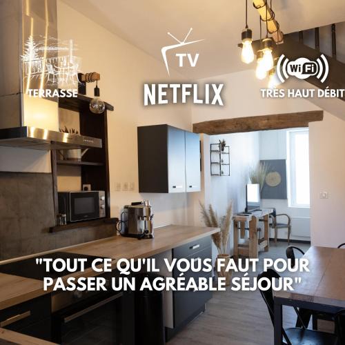 Mont-de-Marsan Apartment | Maison COSY et CHALEUREUSE au centre ville