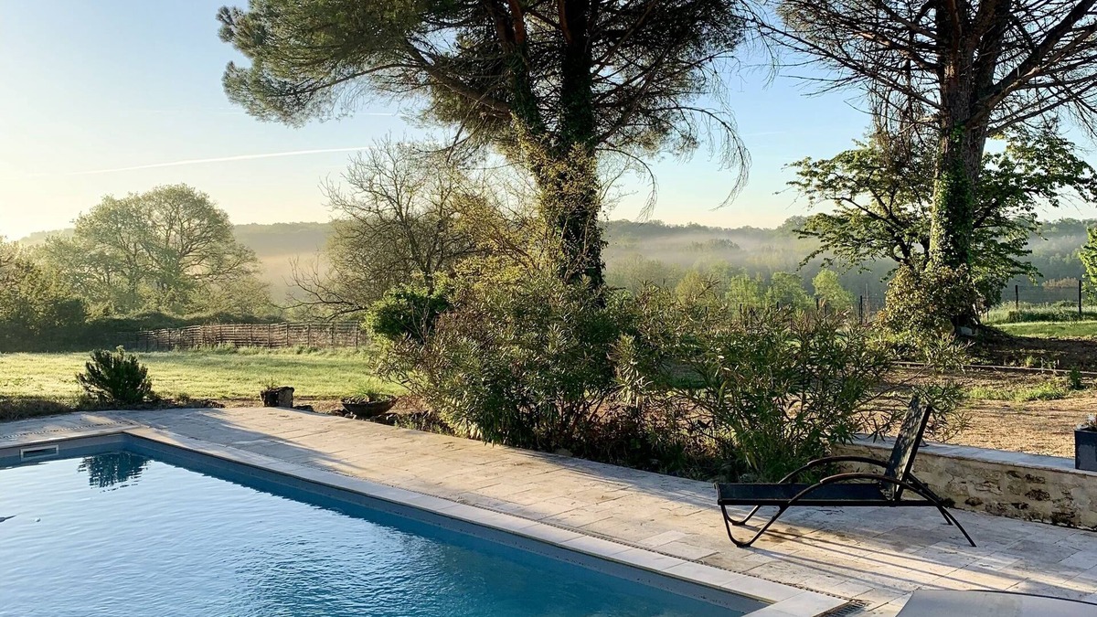 Fosses-et-Baleyssac House | Maison DE Campagne Avec Piscine ET Parc Arbore
