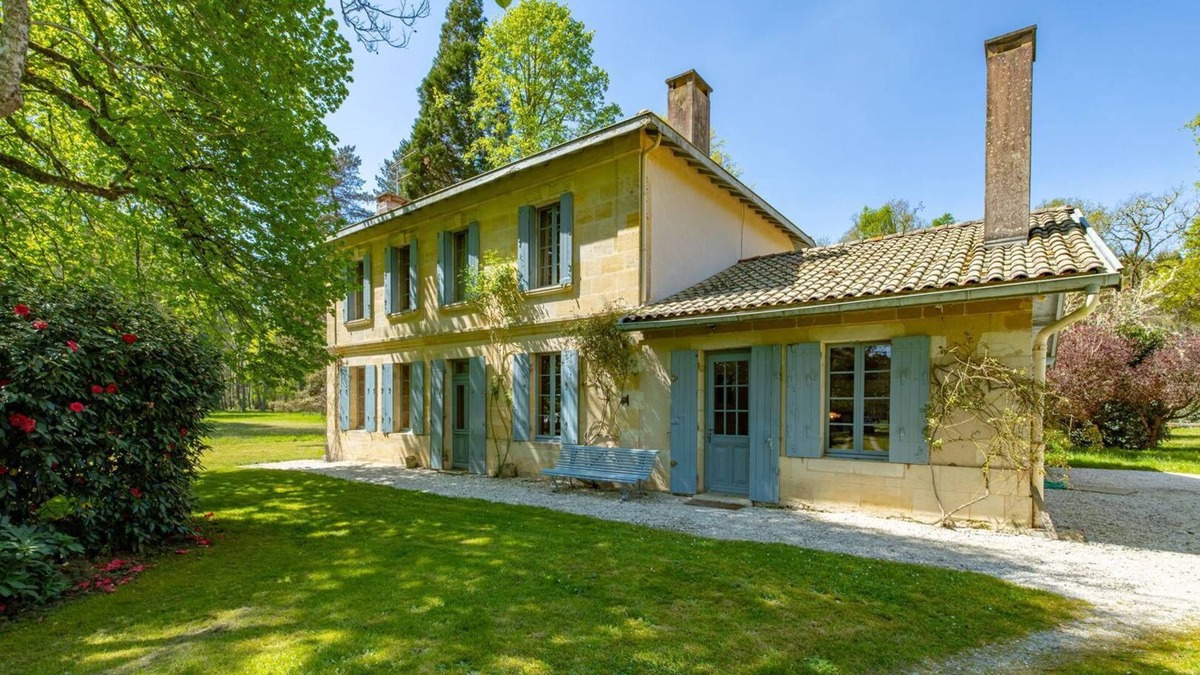 Saint-Magne House | MAISON DE CAMPAGNE DANS UN PARC AVEC PISCINE
