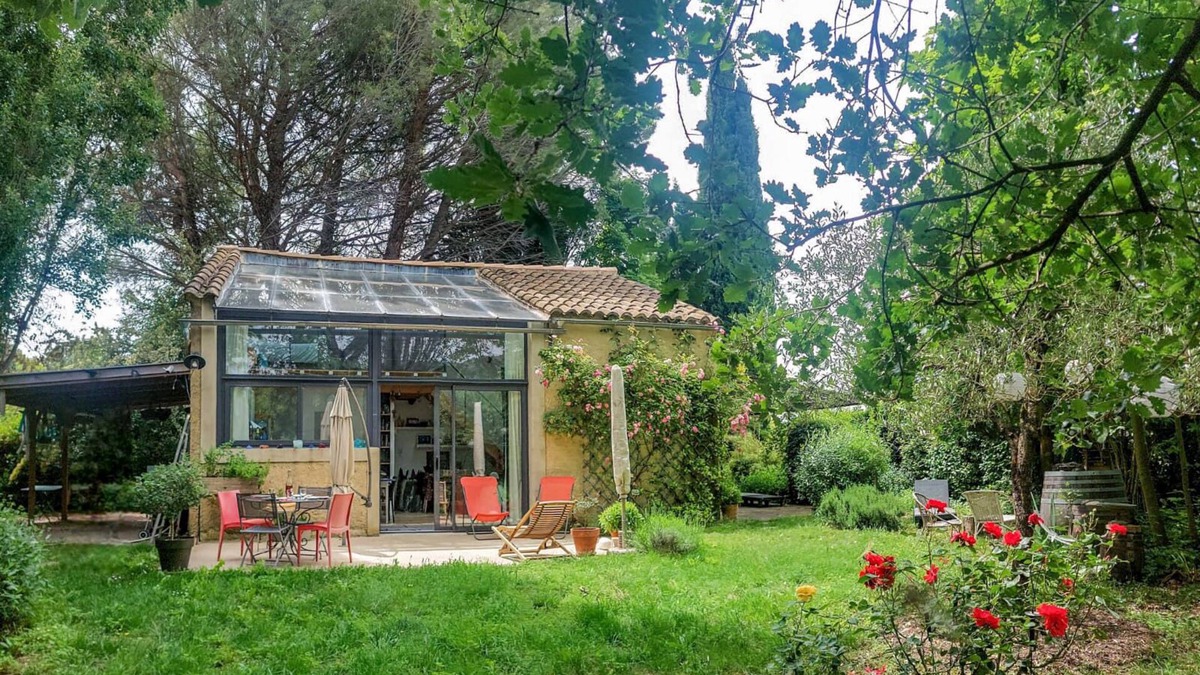 Vinsobres House | Maison de Campagne Individuelle, Calme, 2 Personnes, sur Espace Arboré en Drôme